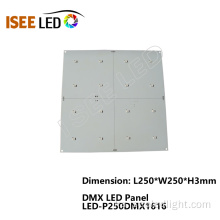 16 LEDS DMX 512 RGB LED პანელის ნაკრები